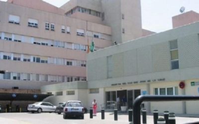 Visita al Hospital San Juan de la Cruz del candidato nº 3 al Congreso por la provincia de Jaén