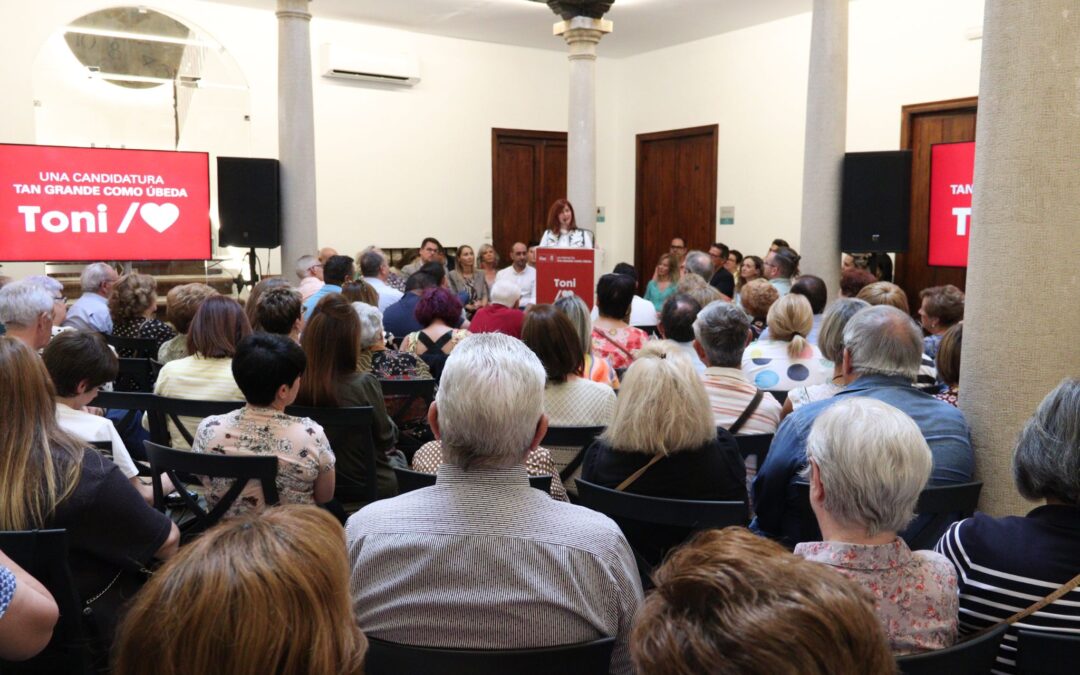 EL PSOE DE ÚBEDA PRESENTA SU CANDIDATURA PARA LOS PRÓXIMOS COMICIOS MUNICIPALES