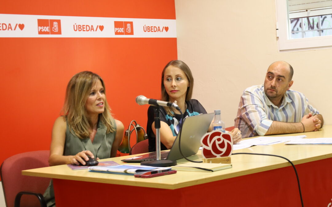 EL PSOE DE ÚBEDA ORGANIZA UNA CHARLA-COLOQUIO SOBRE FONDOS EUROPEOS DENTRO LA CAMPAÑA ELECTORA DE LAS PRÓXIMAS ELECCIONES