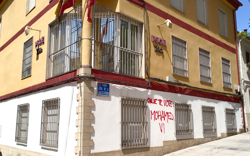 El PSOE de Úbeda denuncia unos actos vandálicos en la Casa del Pueblo